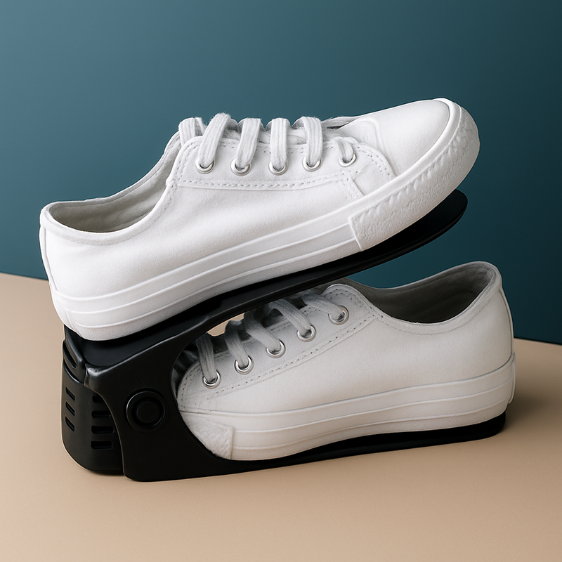 KIT COM 10 Organizador de Sapatos Porta Sapatos NIVELLO