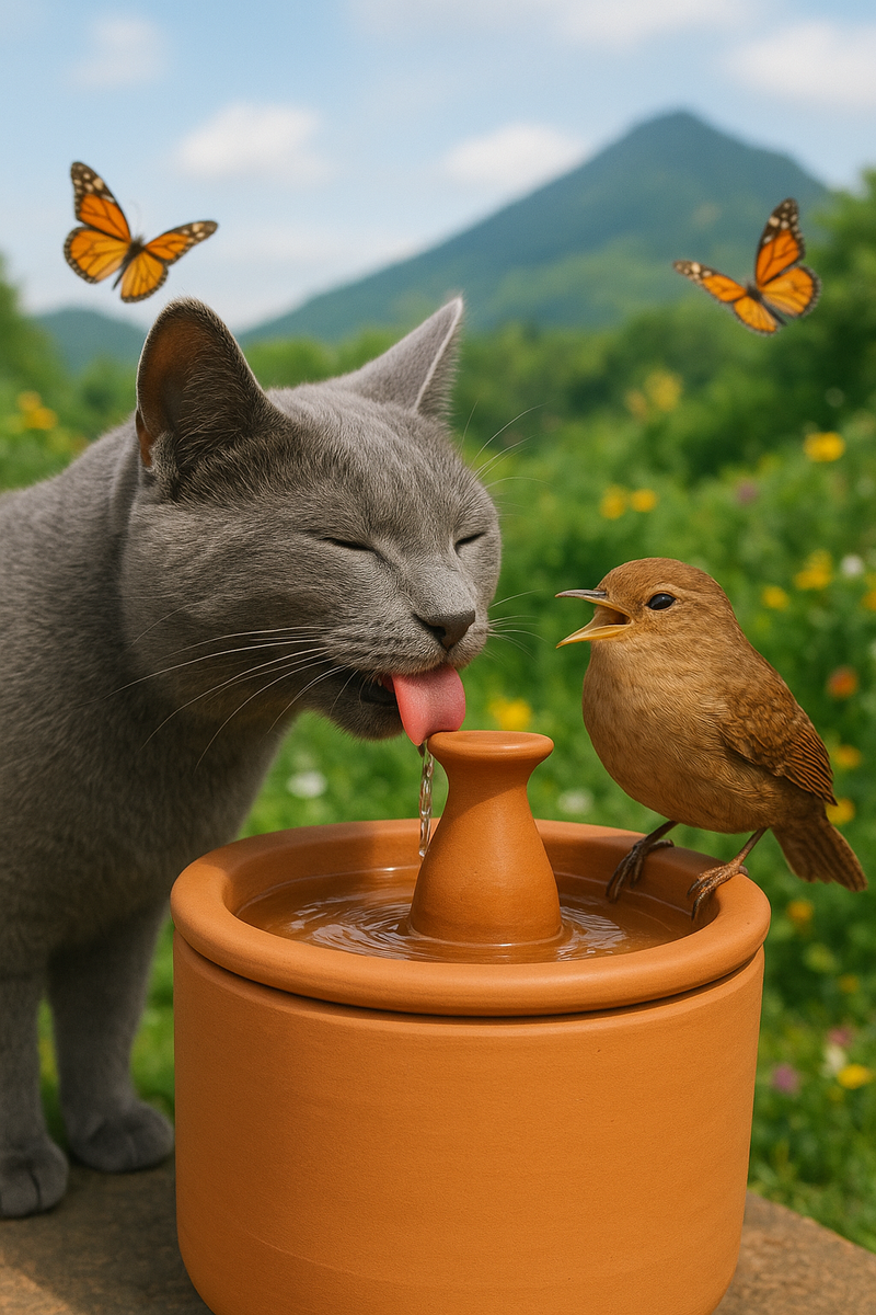 Bebedouro para gato