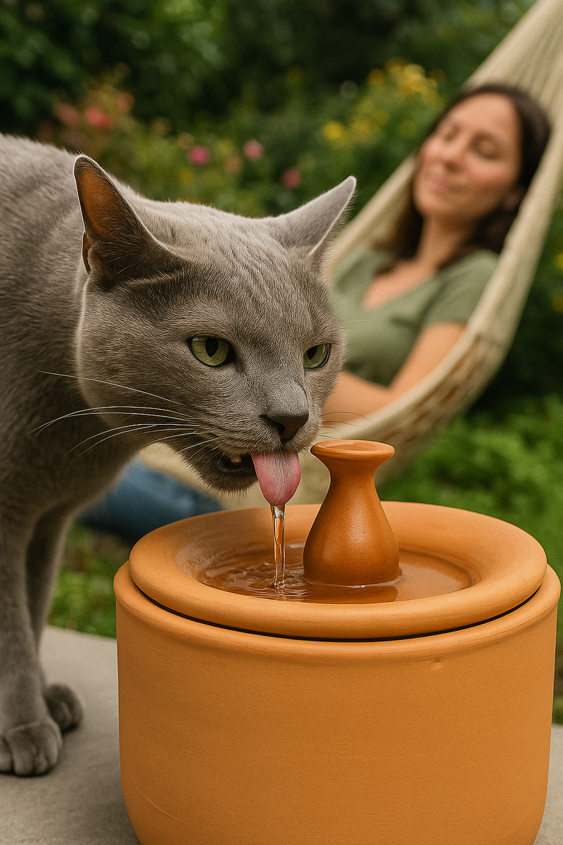 Bebedouro para gato